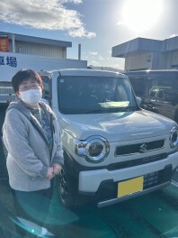 ハスラーご納車ありがとうございました！